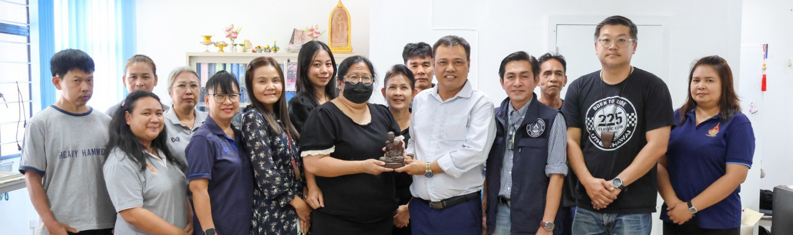 คณะวิศวกรรมศาสตร์และสถาปัตยกรรมศาสตร์  สร้างขวัญกำลังใจและบรรยากาศที่ดีในการทำงาน