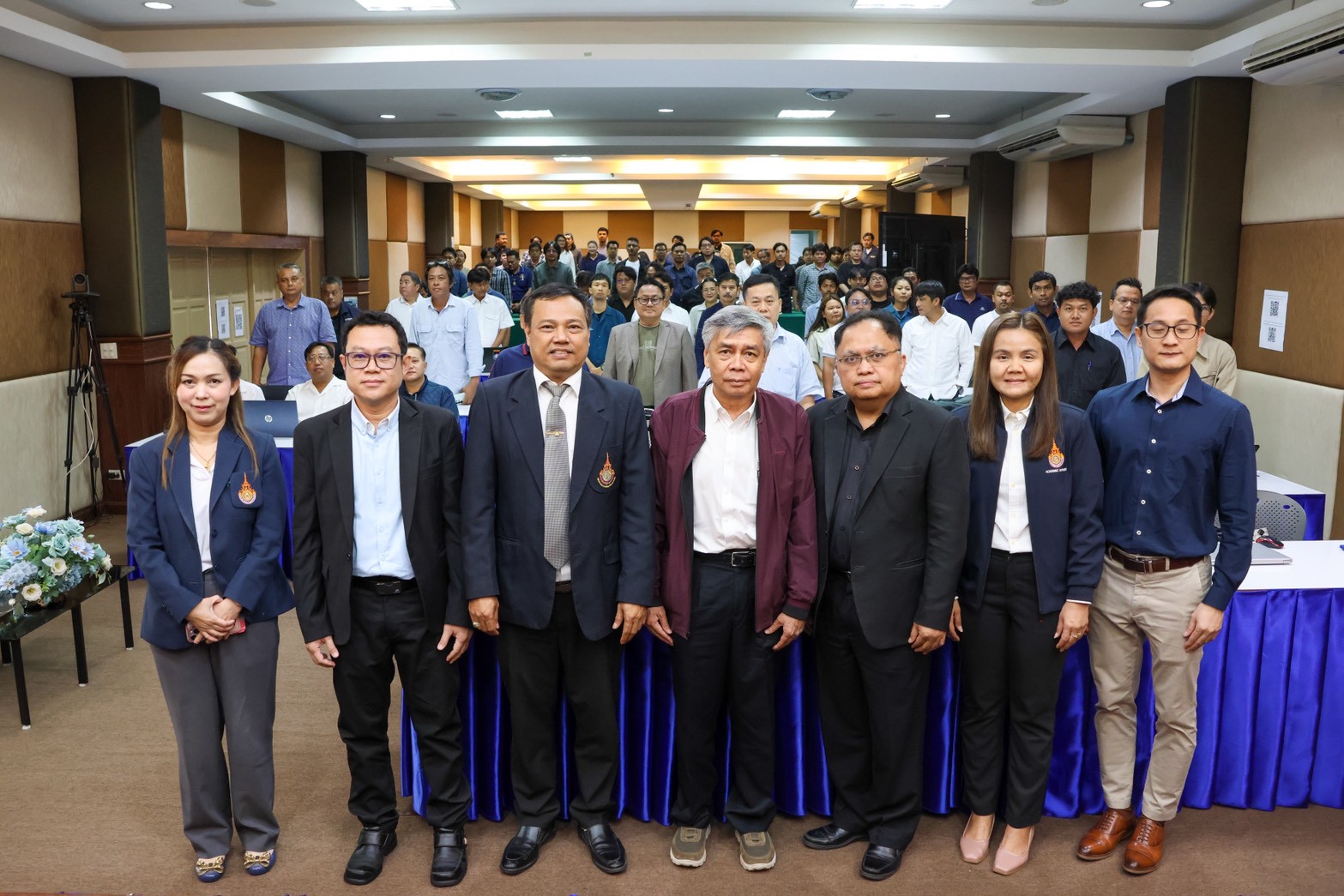 คณะวิศวกรรมศาสตร์และสถาปัตยกรรมศาสตร์ จัดโครงการบริการวิชาการด้านวิศวกรรมโยธา ถ่ายทอดองค์ความรู้ด้านฐานรากและเทคโนโลยี AI