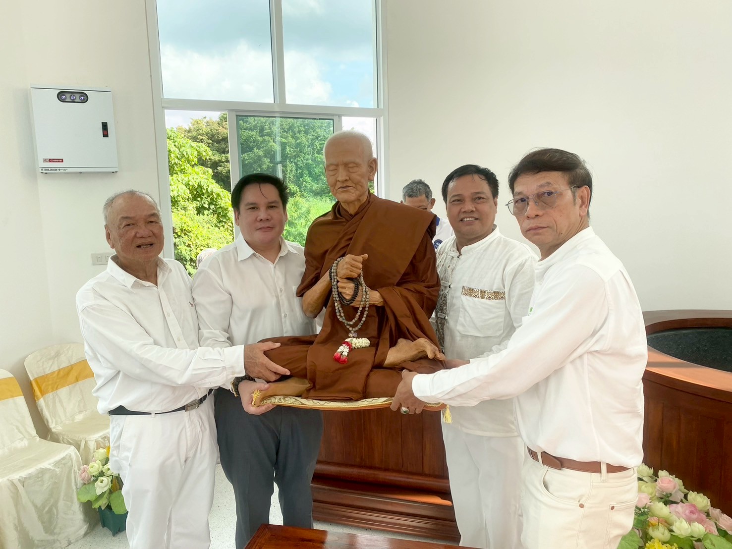 คณะวิศวกรรมศาสตร์ฯ ร่วมพิธีอัญเชิญสมเด็จพุฒาจารย์และพระแม่กวนอิม  สานพลังศรัทธาคู่การเรียนรู้จากงานจริง