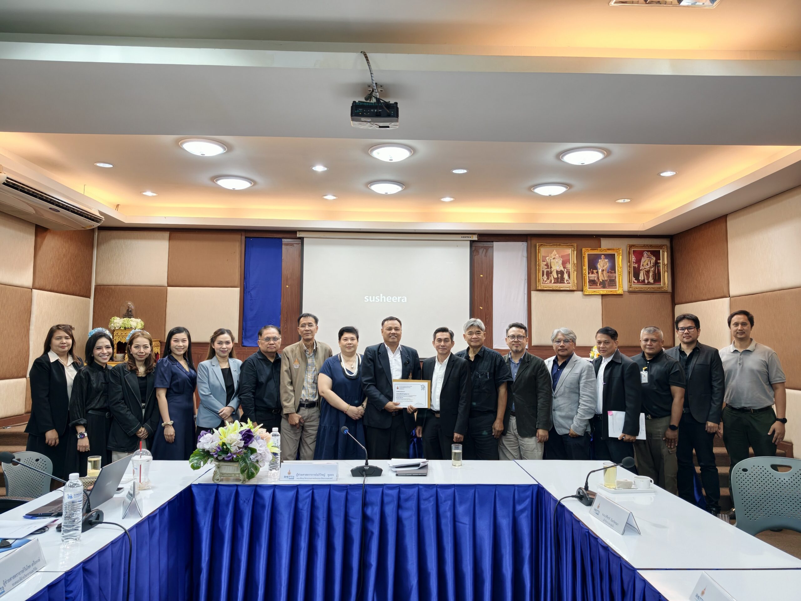 คณะวิศวกรรมศาสตร์และสถาปัตยกรรมศาสตร์  จัดประชุมคณะกรรมการประจำคณะ ครั้งที่ 2/2569