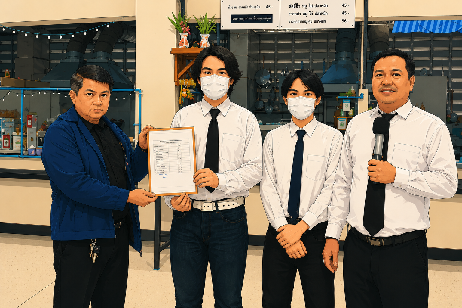 คณะวิศวกรรมศาสตร์และสถาปัตยกรรมศาสตร์   มอบเงินสนับสนุนค่าอาหารแก่สโมสรนักศึกษา