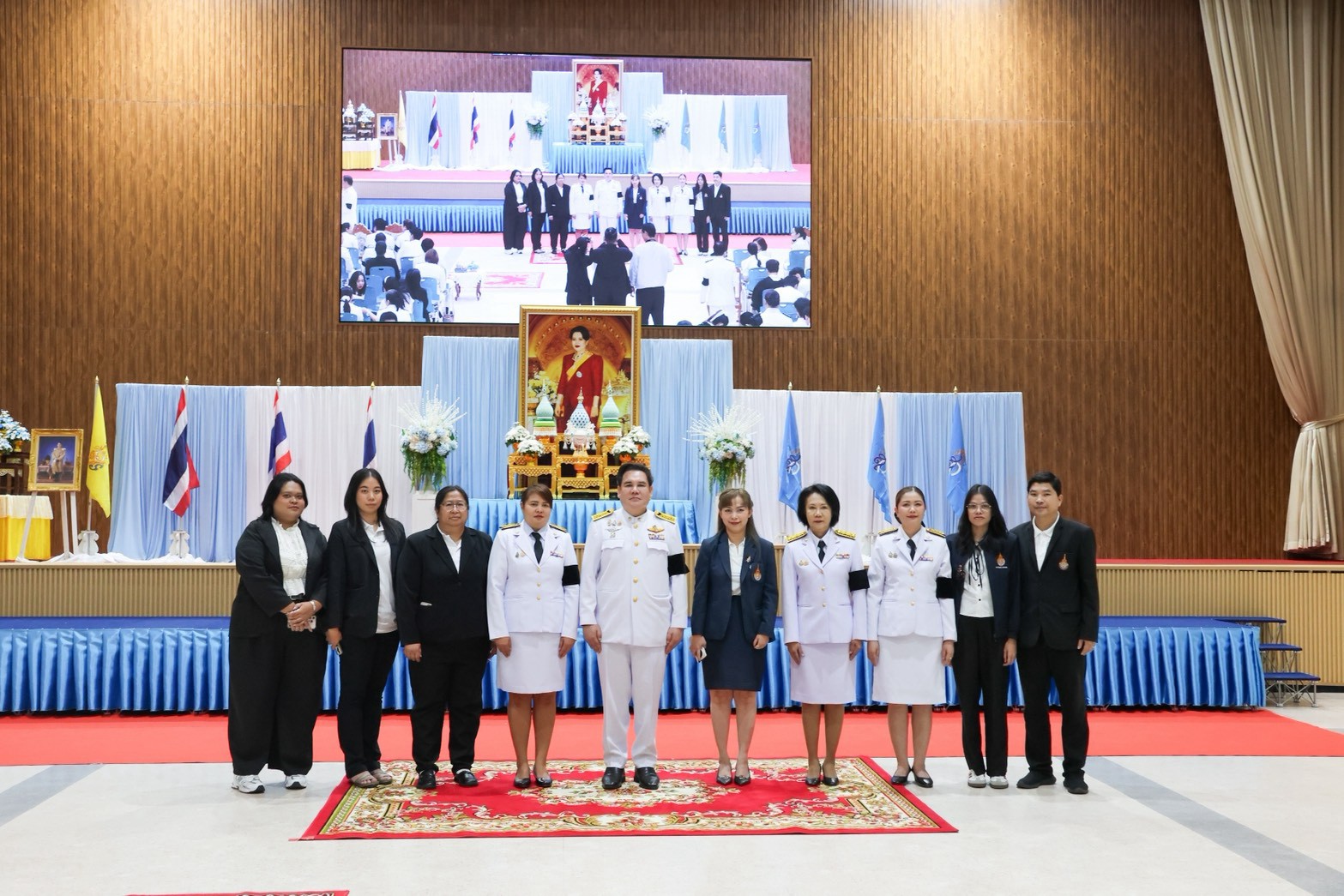 คณะวิศวกรรมศาสตร์และสถาปัตยกรรมศาสตร์ ร่วมน้อมรำลึกในพระมหากรุณาธิคุณ สมเด็จพระนางเจ้าสิริกิติ์ พระบรมราชชนนีพันปีหลวง