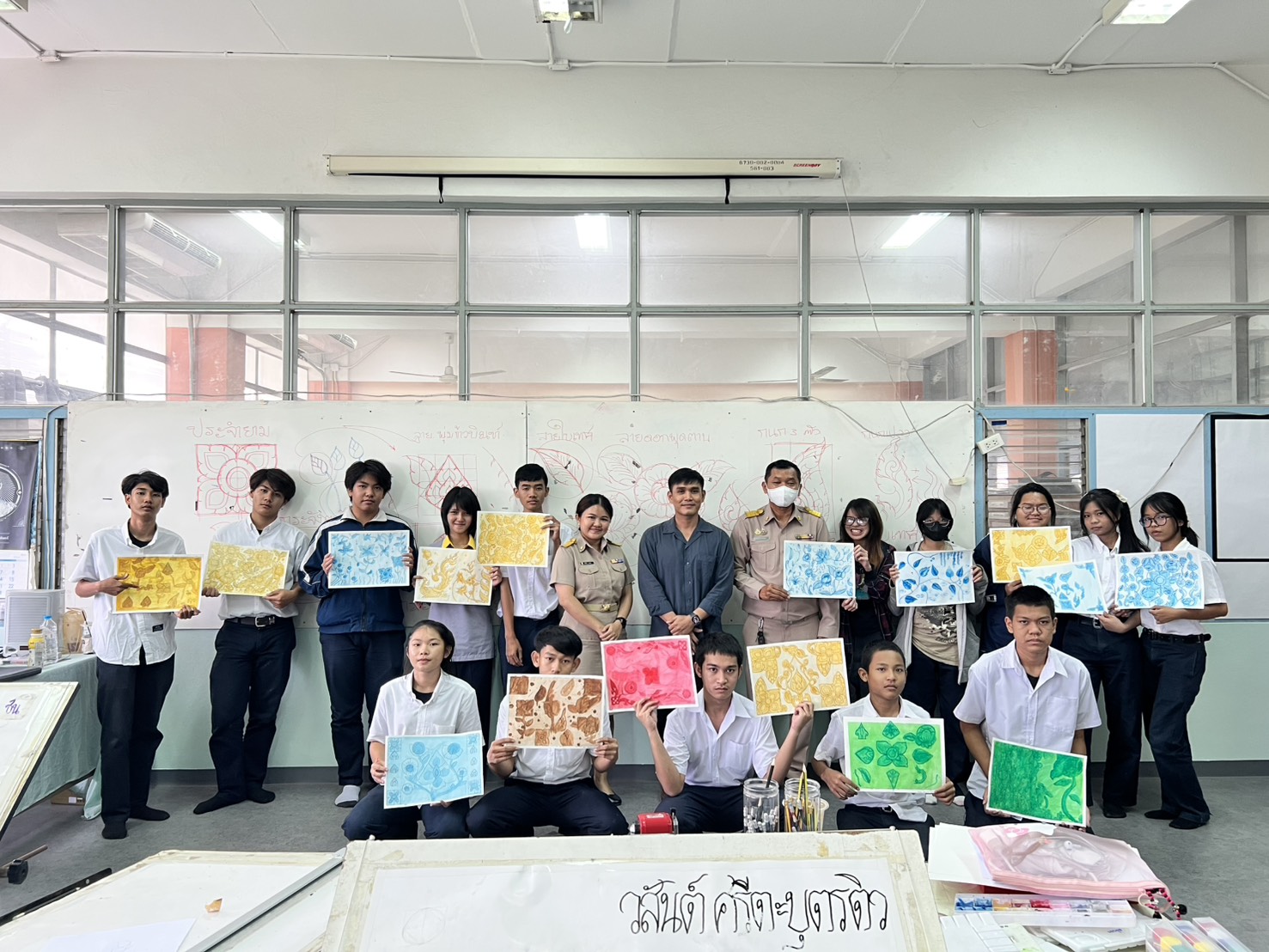 คณะวิศวกรรมศาสตร์และสถาปัตยกรรมศาสตร์  ส่งอาจารย์ร่วมเป็นวิทยากร ส่งเสริมศิลปะและทัศนศิลป์ไทย