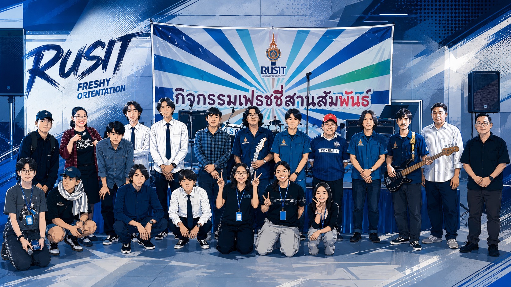 คณะวิศวกรรมศาสตร์และสถาปัตยกรรมศาสตร์ สนับสนุนนักศึกษาร่วมกิจกรรม “Freshy สานสัมพันธ์” ปีการศึกษา 2569