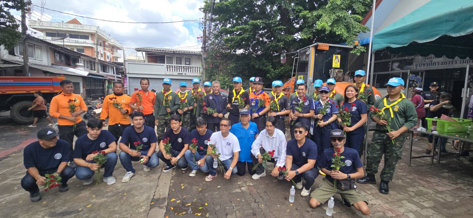 อุเทนถวายร่วมกิจกรรม Big Cleaning  สานสัมพันธ์ชุมชนหลังวิกฤติอุทกภัย