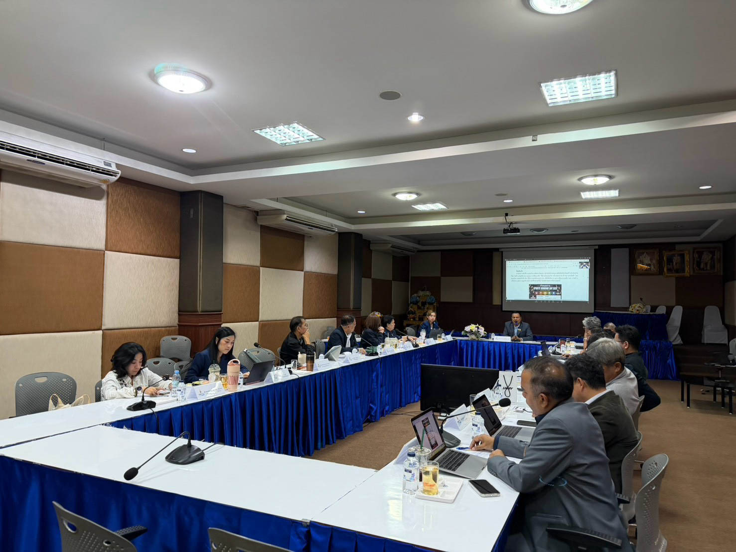 คณะวิศวกรรมศาสตร์และสถาปัตยกรรมศาสตร์  ประชุมคณะกรรมการประจำคณะ ครั้งที่ 6/2569