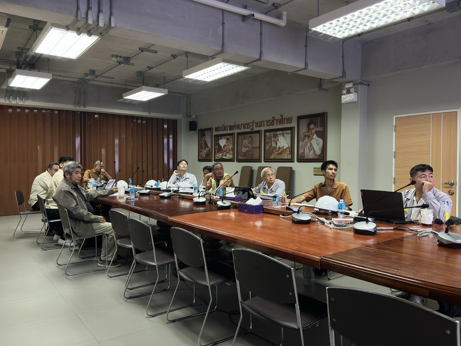 คณะวิศวกรรมศาสตร์และสถาปัตยกรรมศาสตร์  ร่วมประชุมหารือแนวทางการก่อสร้างอาคารโดมอเนกประสงค์ โรงเรียนพระดาบส
